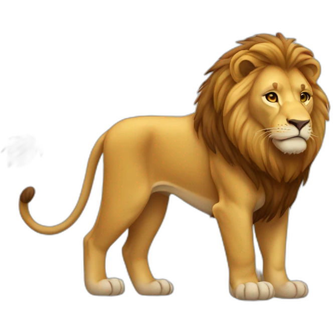 Lion Full Body emoji