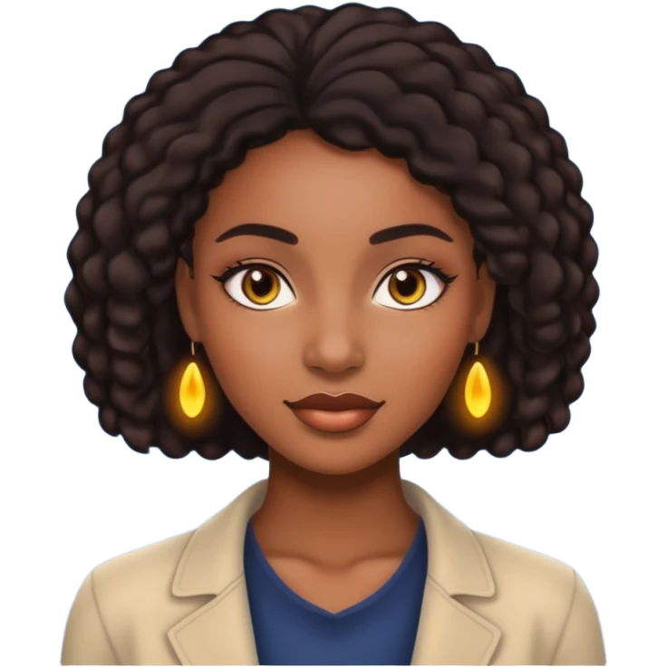 Black women aestetic emoji