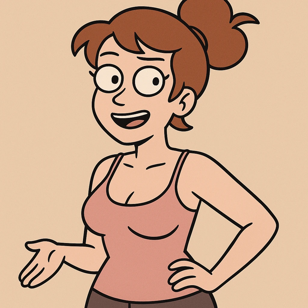 tight light pink cami, flat toon style, simple, modern emoji