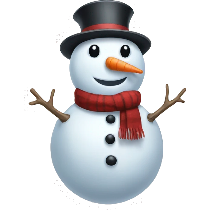 Snowman emoji