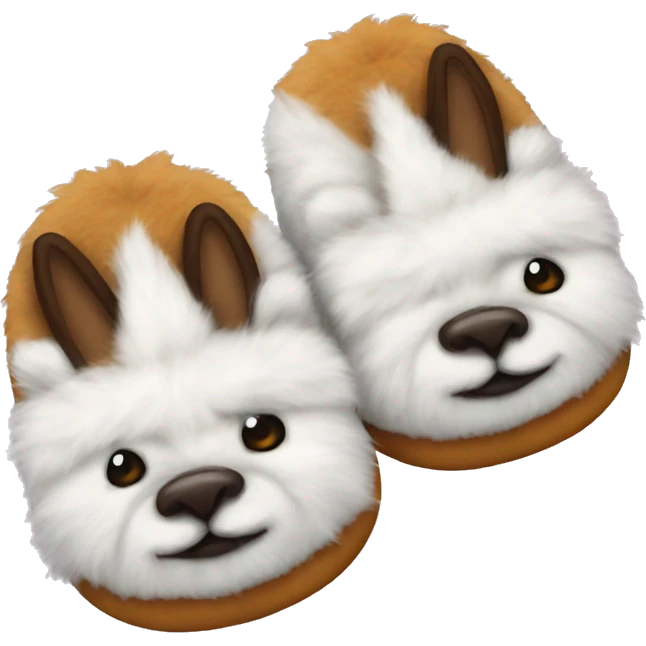 furry slippers emoji