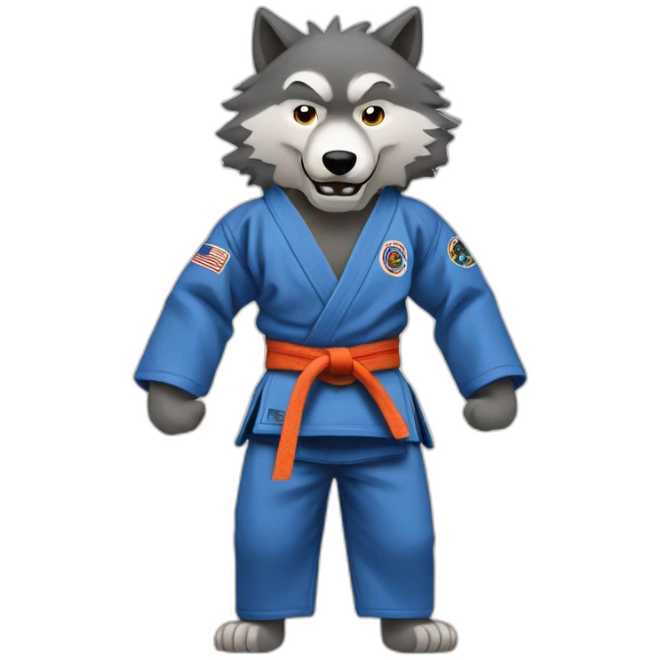 Wolf Jiu-Jitsu  emoji