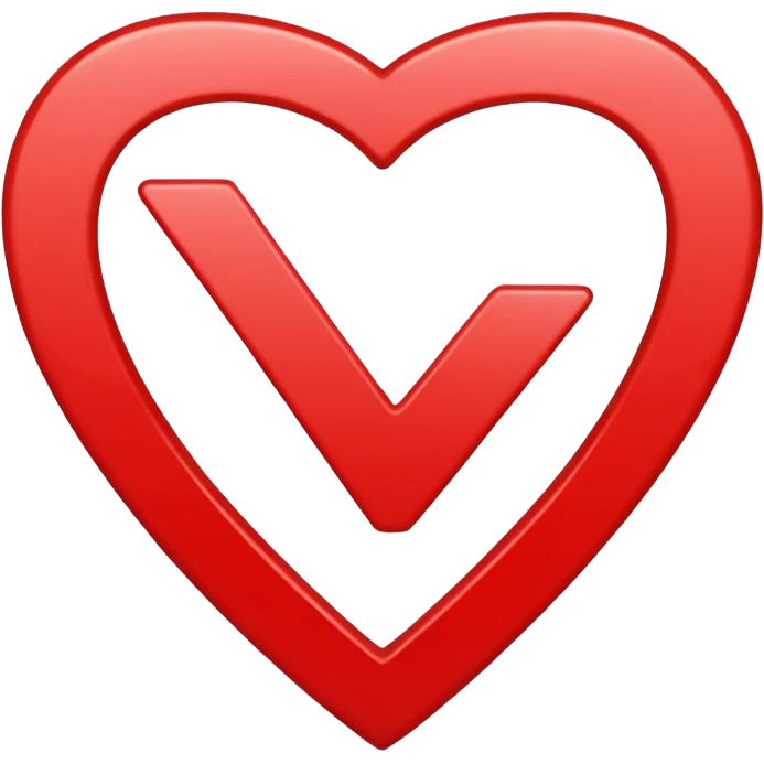 a red checkmark with a square emoji