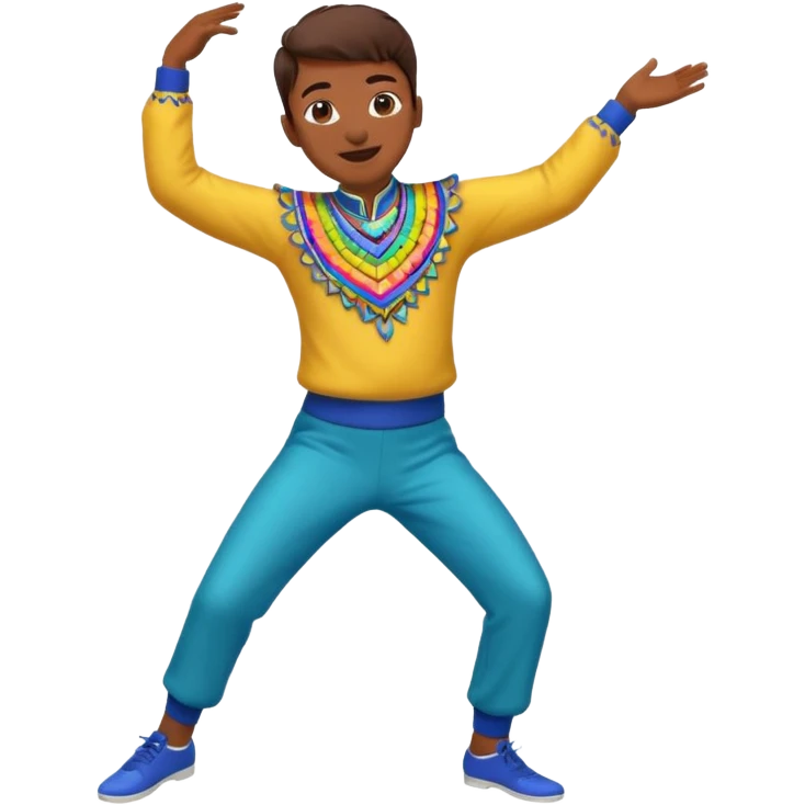 11 crea un emoji de una persona bailando caporal emoji
