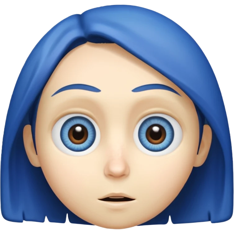 Coraline eyes emoji