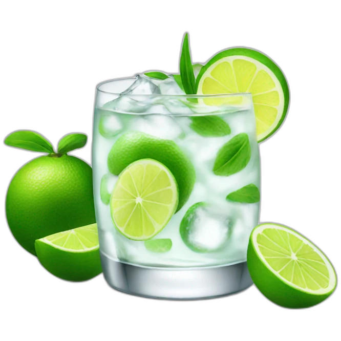 gin and tonic emoji
