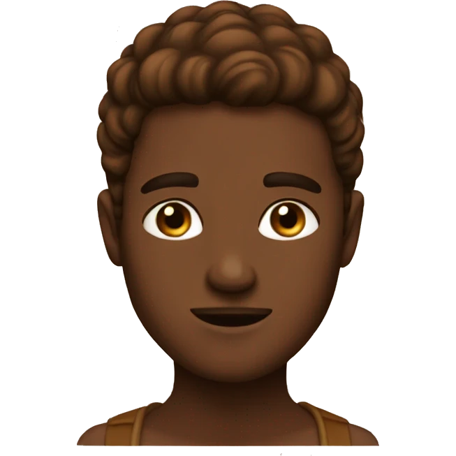 brown aesthetic emoji emoji