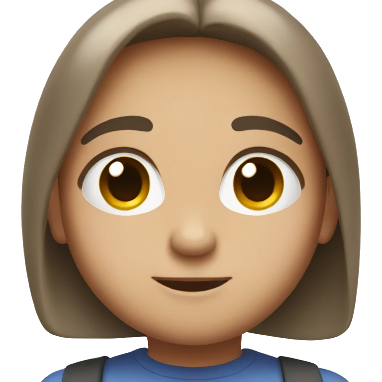 Cute face emoji