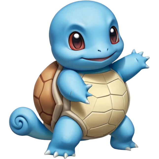 Squirtle from Pokémon emoji