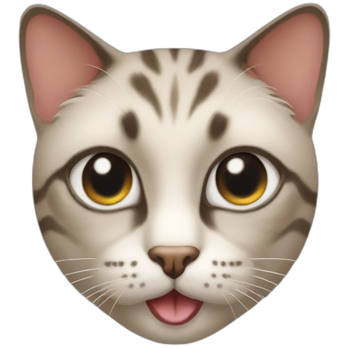 Cat Wong big cite eye emoji