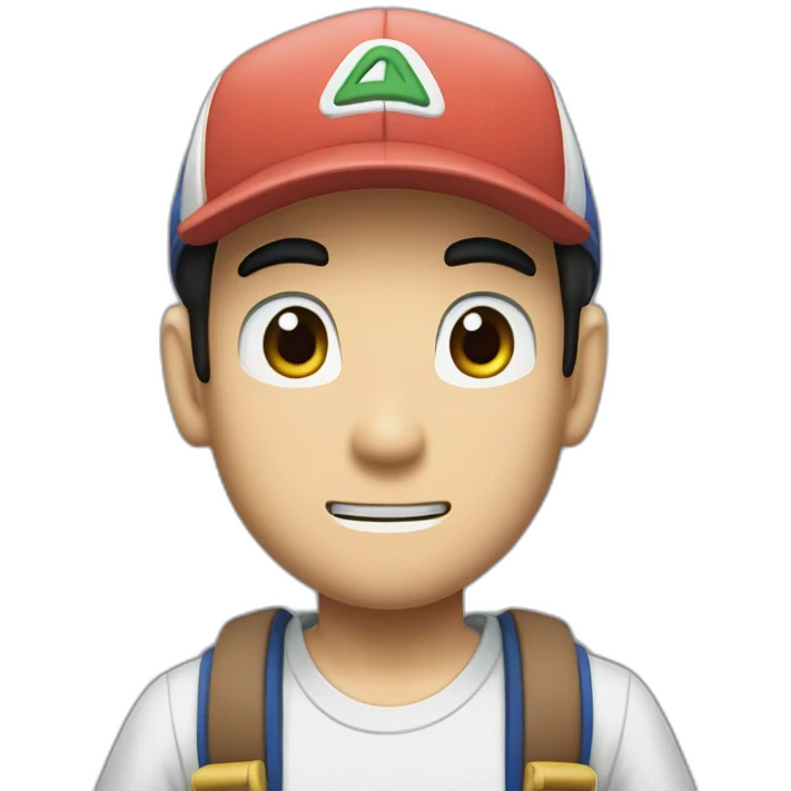 ash ketchum emoji