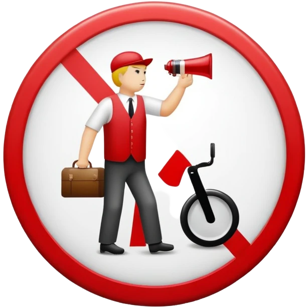 Símbolo de prohibido gordas emoji