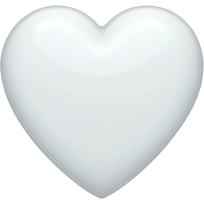 white heart emoji
