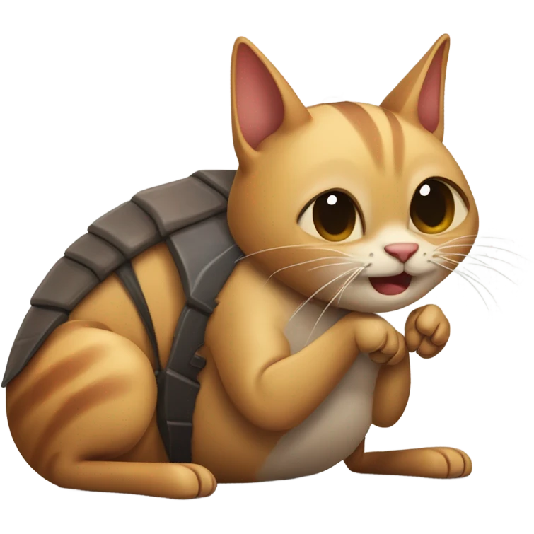 roach insect and cat best friends  emoji