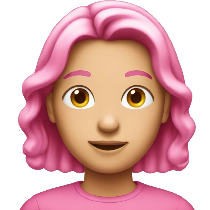 Pink emoji emoji