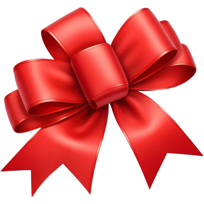 Gift bow emoji