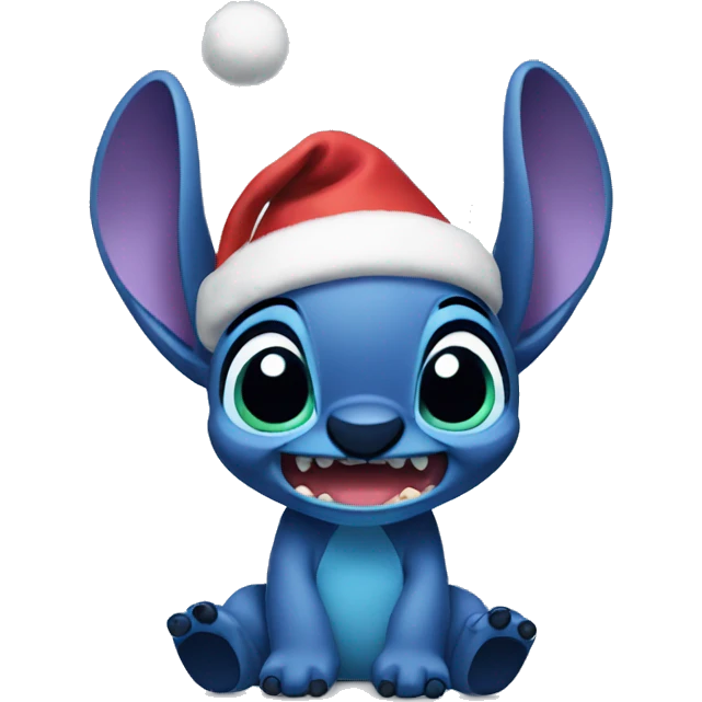 Stitch Christmas  emoji