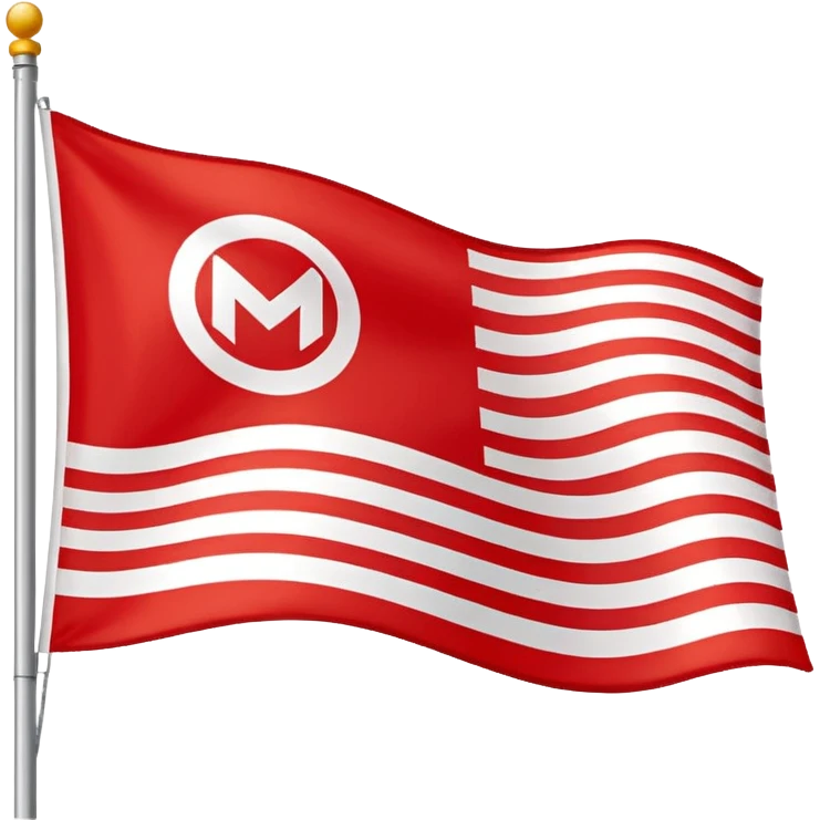 MB logo on a flag emoji