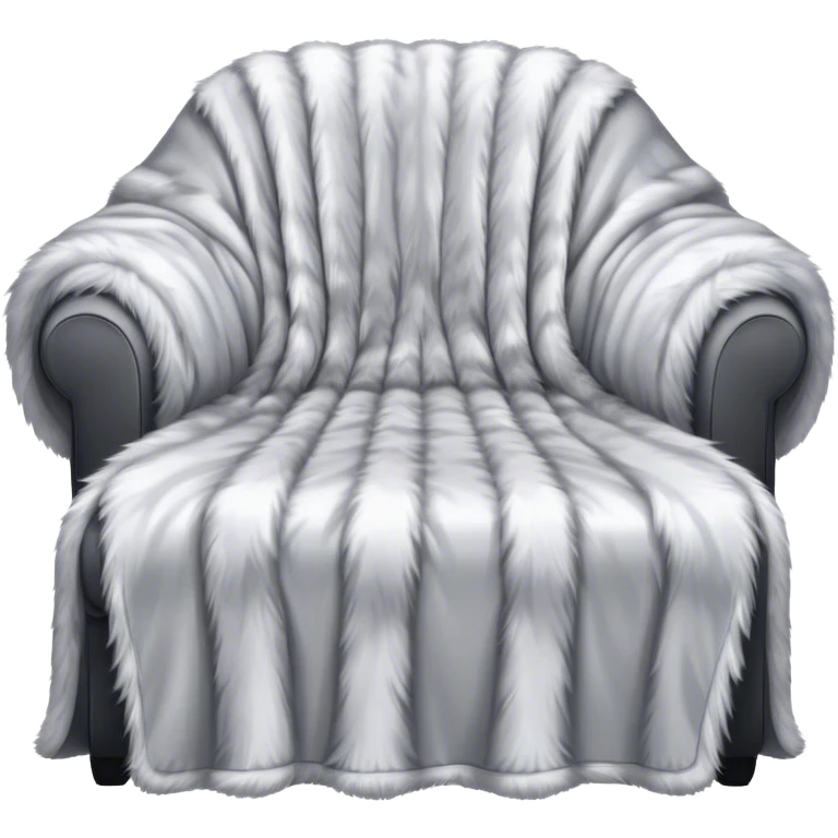 Silver fur blanket emoji