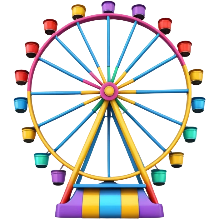 amusement park wheel emoji