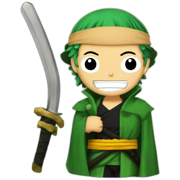 Zoro-one-piece emoji