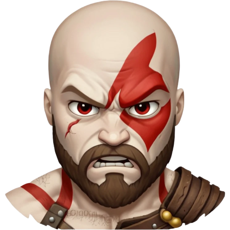 kratos face emoji