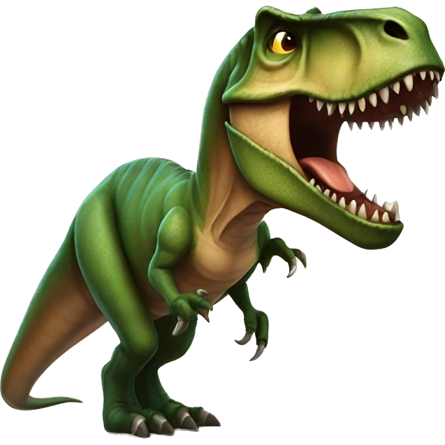 T-Rex with a Draco  emoji