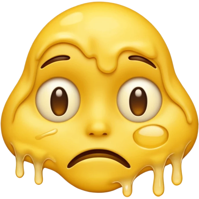 melting face emoji emoji