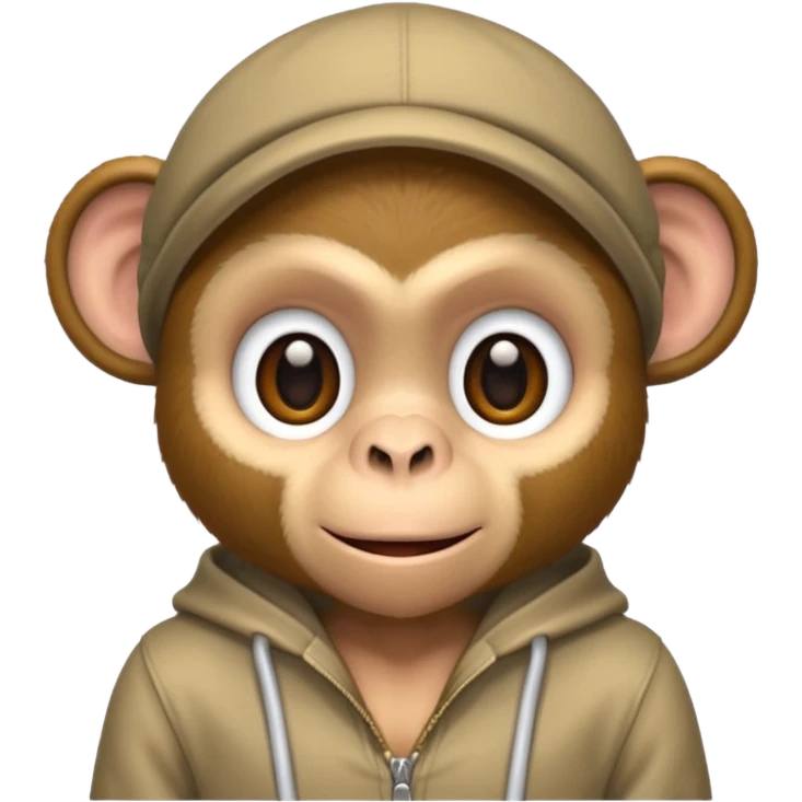 monkey with clothes emoji