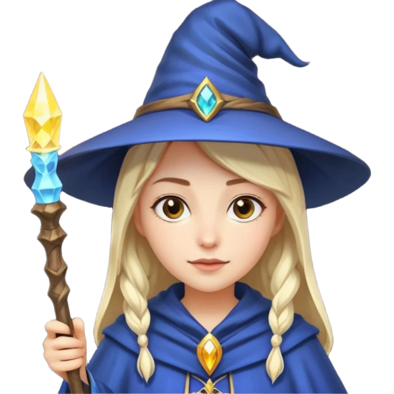 wizard young woman emoji