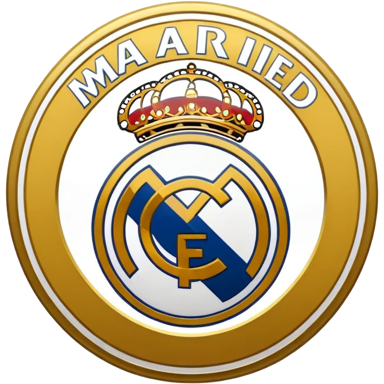 Real Madrid logo  emoji