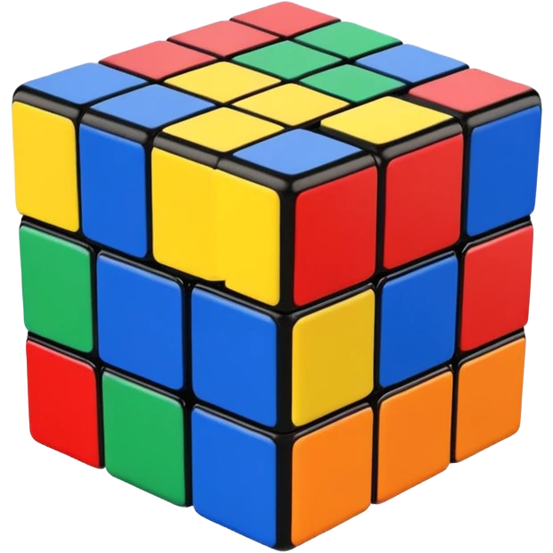 Rubik's Cube emoji