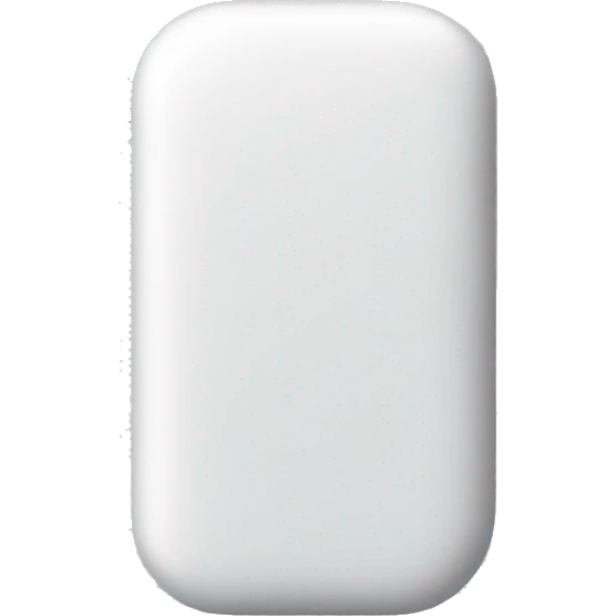 Plain oblong pill tablet emoji