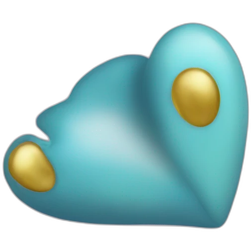 Cœur en or emoji