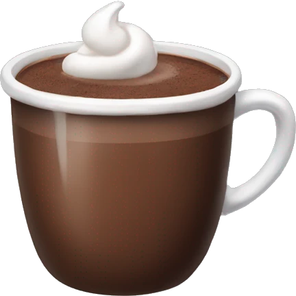 Hot chocolate  emoji