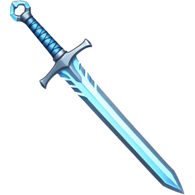 Pixel sword emoji