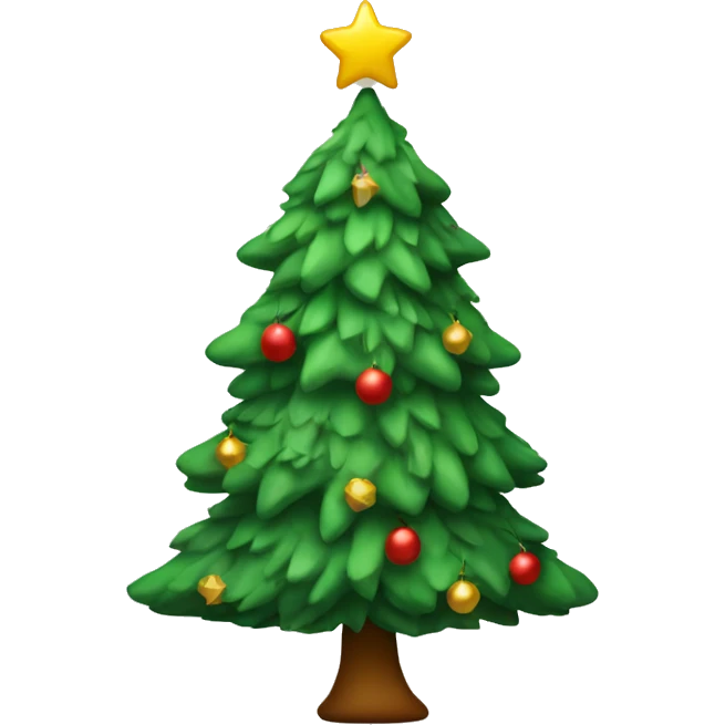 Chiristmas tree emoji