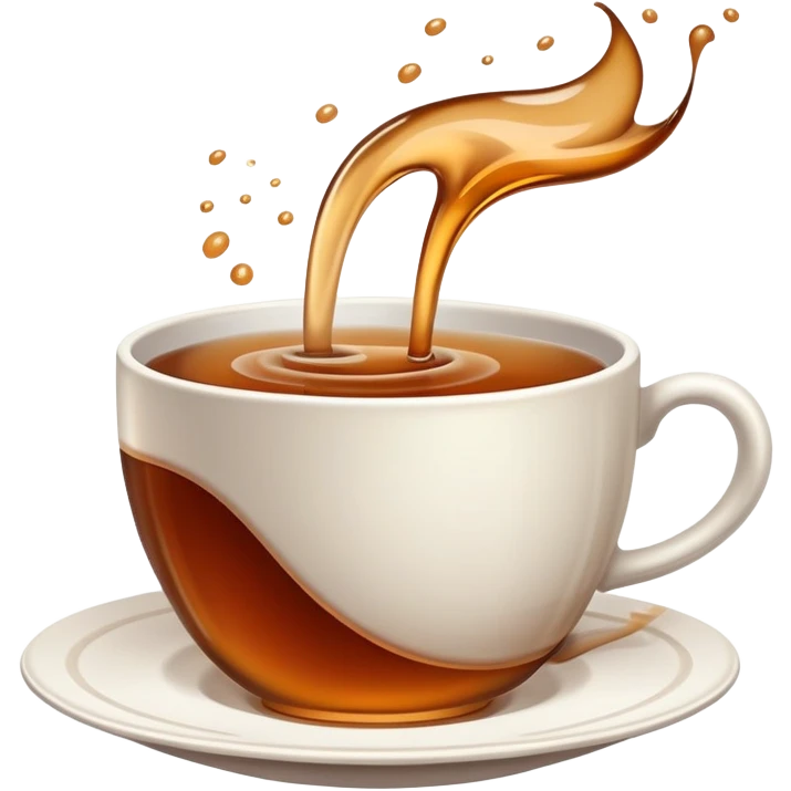Spilling the tea  emoji
