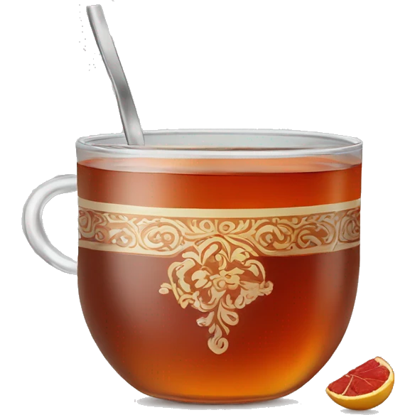 Traditional Turkish Tea, without Handle  emoji