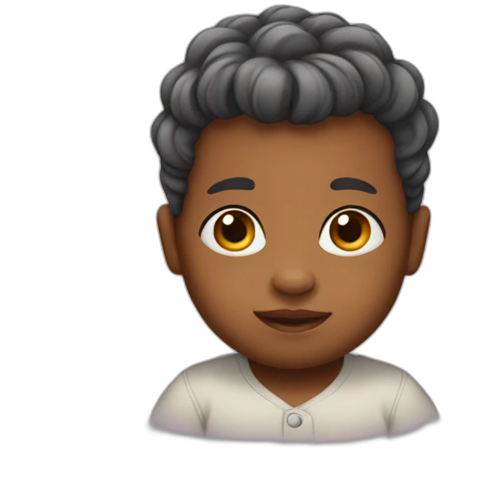 baby-with-hair emoji