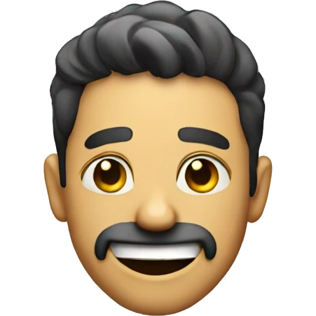 Face smiling menace  emoji