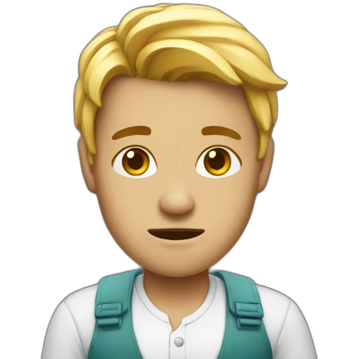 Rich with a face crying emoji
