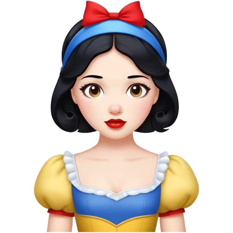 Snow White princess emoji