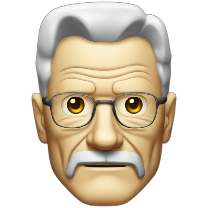 Walter white face emoji