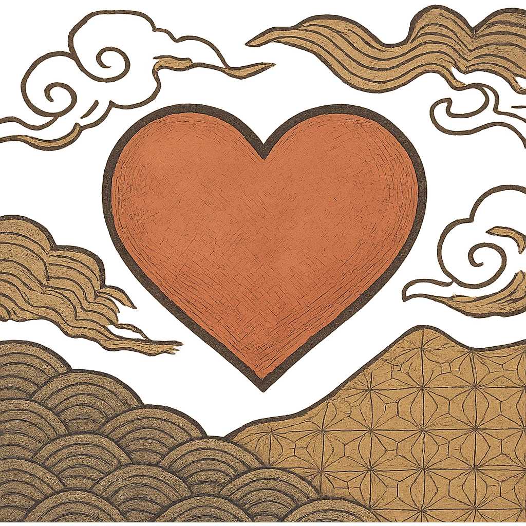 A heart emoji emoji