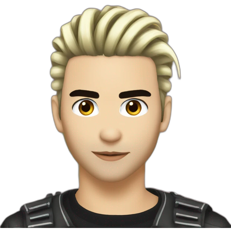 Bill Kaulitz 2000s teen emoji