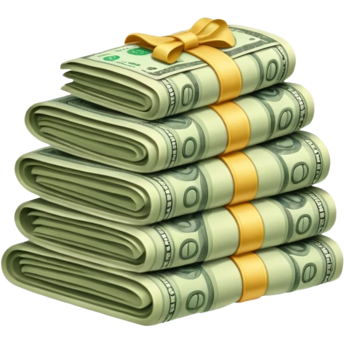 MONEY UNDER THE BLANKET emoji