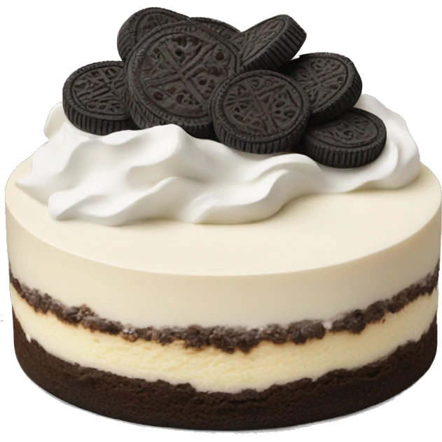 Oreo cheesecake  emoji