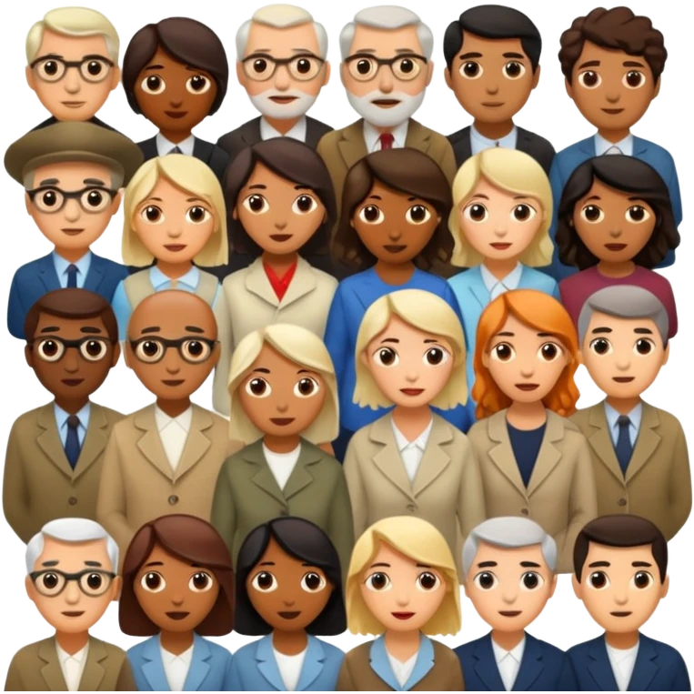 political dissidents, intellectuals, and bohemian folks. emoji