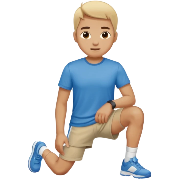 Kneeing emoji